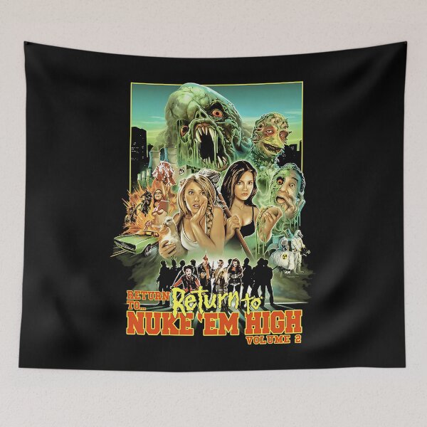 Item preview, Return To Return To Nuke 'Em High Aka Vol. 2 Horror Movie Halloween designed and sold by MaxBah.