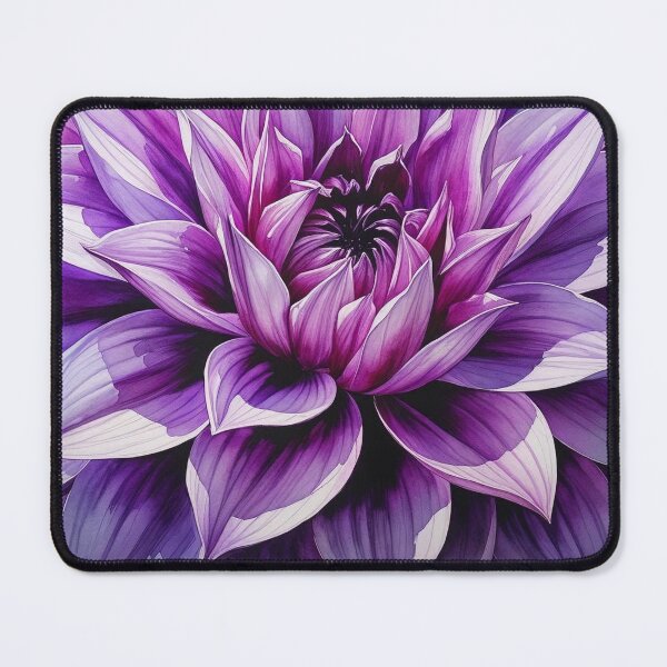 Item preview, Purple and Lavender Dahlia designed and sold by BYnomi.