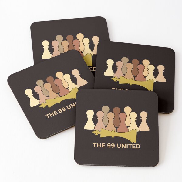 Item preview, The 99 United - Worldwide Unity of the 99% (Fleshtone Pawns w/ Gold King) designed and sold by  The 99 United.