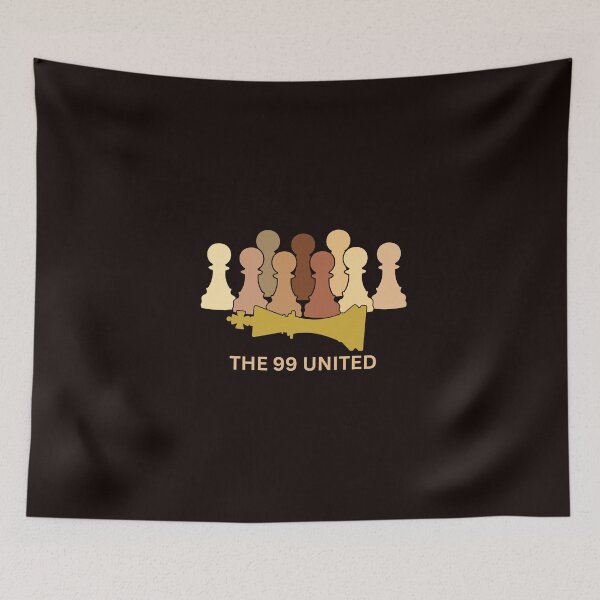 Item preview, The 99 United - Worldwide Unity of the 99% (Fleshtone Pawns w/ Gold King) designed and sold by  The 99 United.