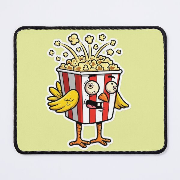 Item preview, PopcornChicken – The Snack Attack Bird designed and sold by Lin's Art Lab.