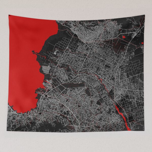 Item preview, Port-au-Prince City Map of Haiti - Oriental  designed and sold by deMAP.