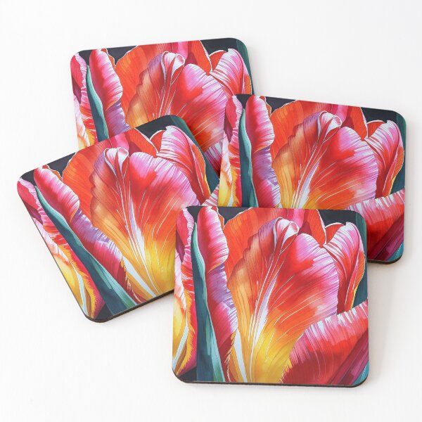 Item preview, Flaming Parrot Tulip designed and sold by BYnomi.