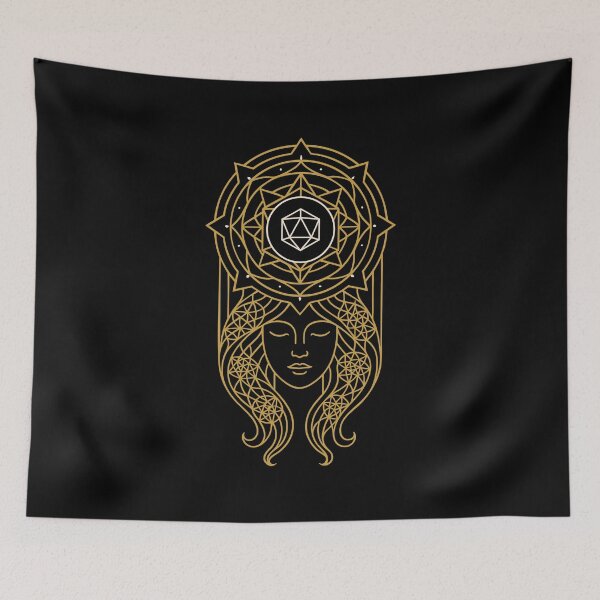 Item preview, Mandala D20 Dice on my Mind Tabletop RPG designed and sold by pixeptional.