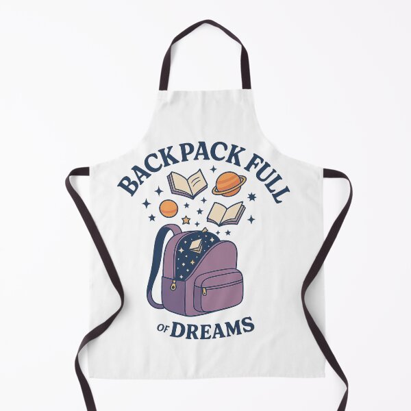 Item preview, "Backpack Full of Dreams" Retro Design | Inspiring Art for Students & Dreamers designed and sold by EsoKafi Design.