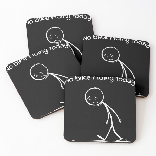 Item preview, No Bike Riding Today Funny Cyclist Humor Casual Wear designed and sold by NiashaHebert.