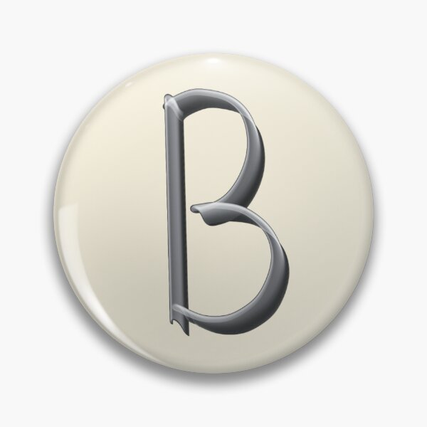 Item preview, 3D Metallic Letter B Typography Design designed and sold by Tem‑Tip of pen.