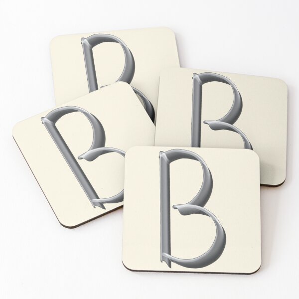Item preview, 3D Metallic Letter B Typography Design designed and sold by Tem‑Tip of pen.
