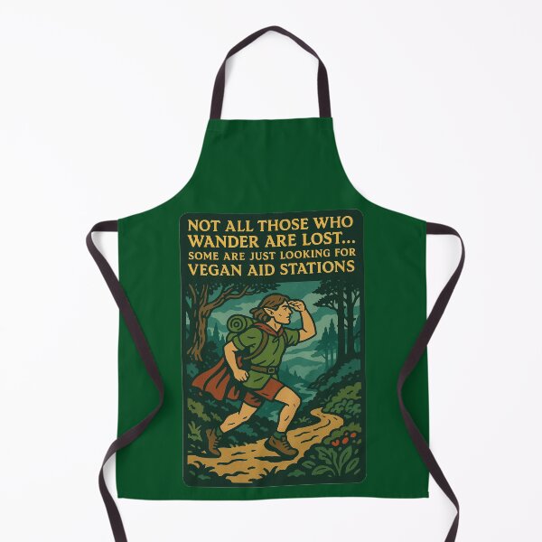 Item preview, Not all those who wander are lost… some are just looking for vegan aid stations designed and sold by Dimhillion.