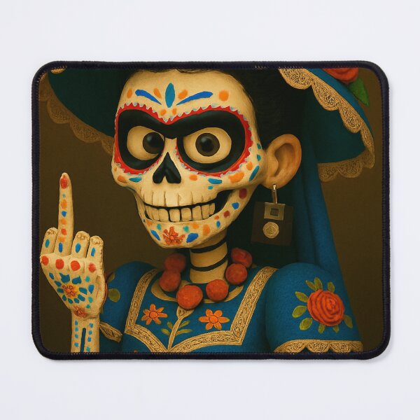 Item preview, Rebellious Skele-Frida designed and sold by Slater-Bug.