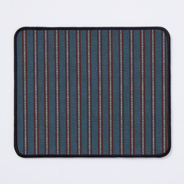Item preview, Kalamkari Stripes on a Blue Textured Background designed and sold by SeeMyArt Designs.