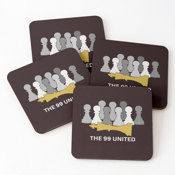 Item preview,  The 99 United - Worldwide Unity of the 99% (Greyscale Pawns w/ Gold King) designed and sold by  The 99 United.