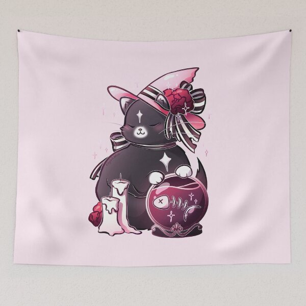 Item preview, Fortune Teller Cat  designed and sold by heysoleilart.