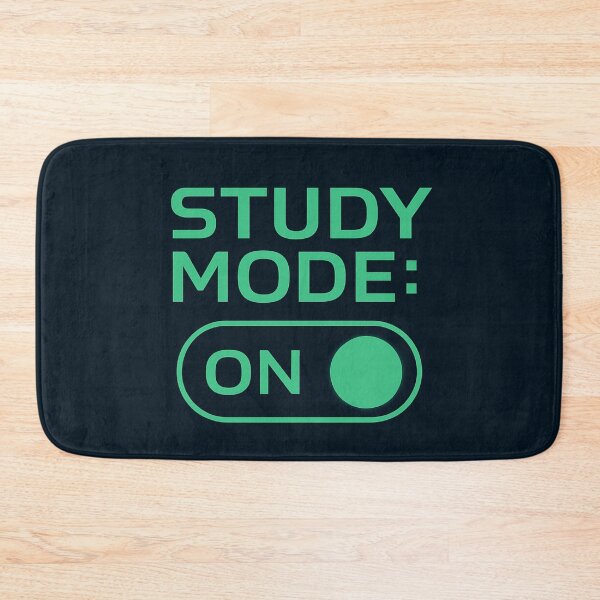 Item preview, "Study Mode: On" Typography Poster | Focus & Productivity Art for Students & Gamers designed and sold by EsoKafi Design.