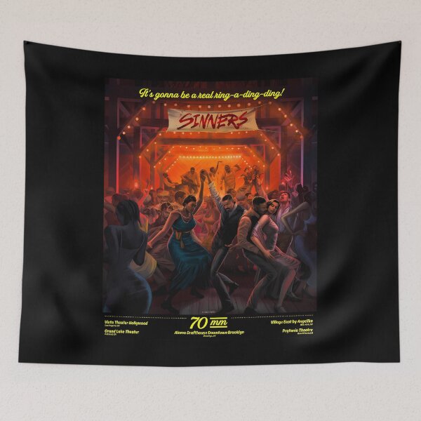 Item preview, Sinners Movie Dance Poster designed and sold by MaxBah.