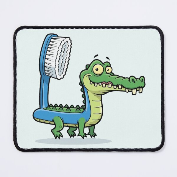 Item preview, CrocoBrush – The Toothbrush Crocodile designed and sold by Lin's Art Lab.