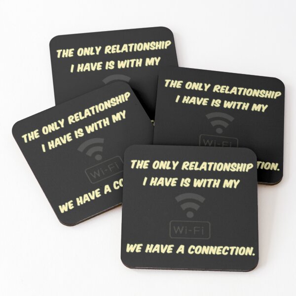 Item preview, Wi-fi love quote designed and sold by FSFUNNYSAYINGS.