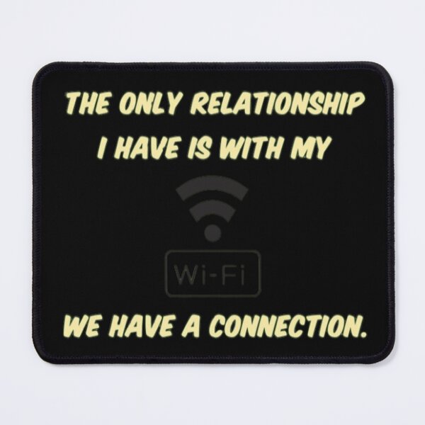 Item preview, Wi-fi love quote designed and sold by FSFUNNYSAYINGS.