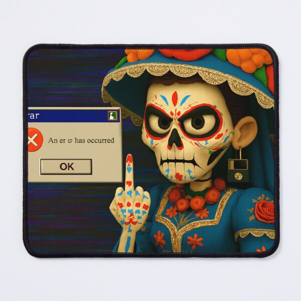 Item preview, frustrated Skele-Frida designed and sold by Slater-Bug.