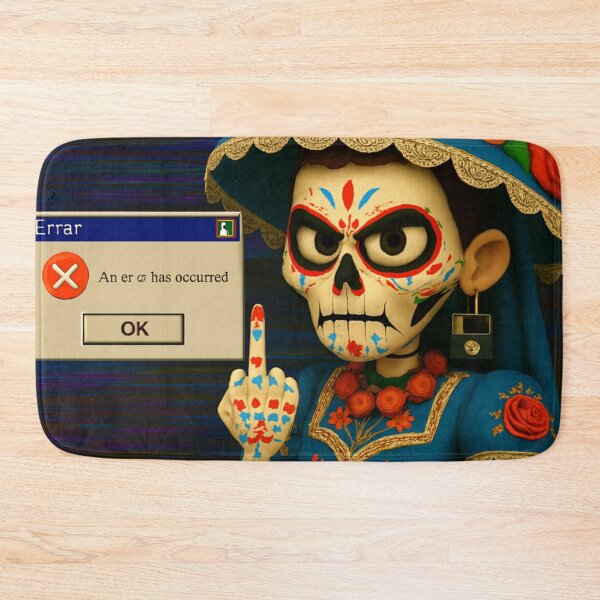 Item preview, frustrated Skele-Frida designed and sold by Slater-Bug.