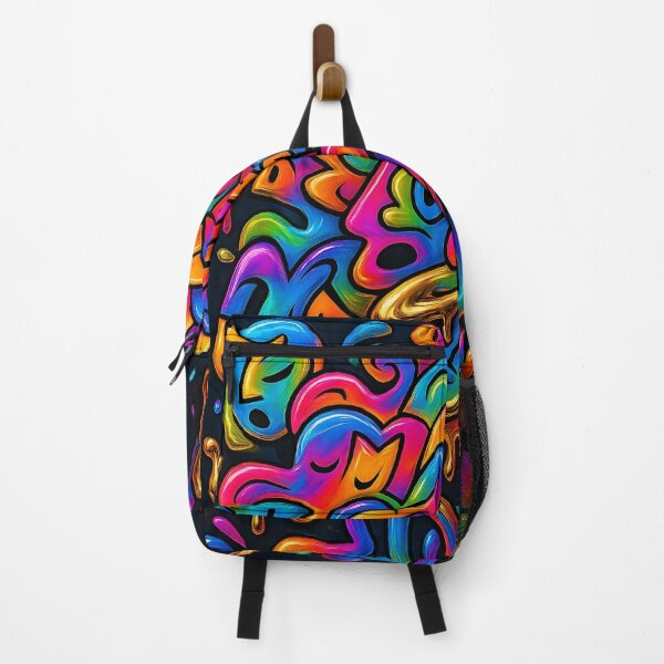 Item preview, Neon Masquerade – Golden Chaos designed and sold by ZicoGallery.