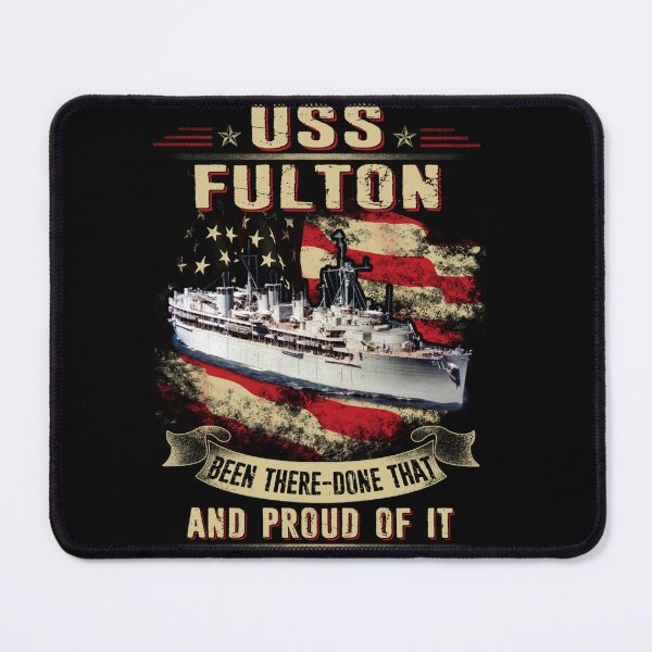 Item preview, USS Fulton (AS 11), Navy Veteran Mens Gift Idea Husband, Dad, Grandpa designed and sold by Timeless Bond Designs.