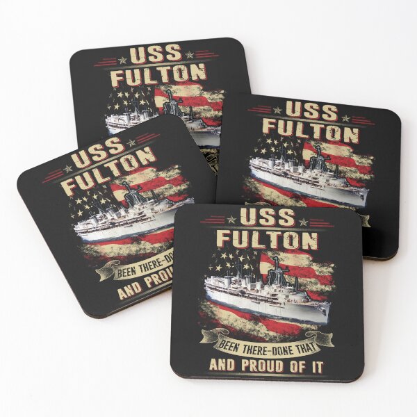 Item preview, USS Fulton (AS 11), Navy Veteran Mens Gift Idea Husband, Dad, Grandpa designed and sold by Timeless Bond Designs.