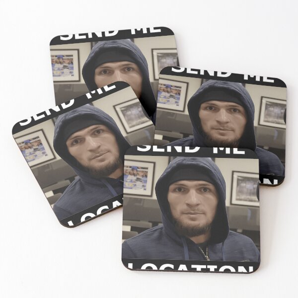 Item preview, Khabib Nurmagomedov Ufc 'Send Me Location' designed and sold by trebamryusk.