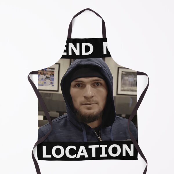 Artikelvorschau, Khabib Nurmagomedov UFC „Schick mir den Standort“ entworfen und verkauft von trebamryusk.