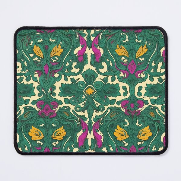 Item preview, Pink, Green Yellow White, Multicolor, tesselate, kaleidoscope, Diagonal Repeated Hexagonal Pattern Textures designed and sold by Digital-Davinci.