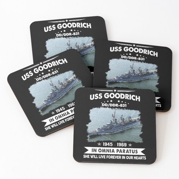 Item preview, USS Goodrich, Navy Veteran Mens Gift Idea Husband, Dad, Grandpa designed and sold by Timeless Bond Designs.