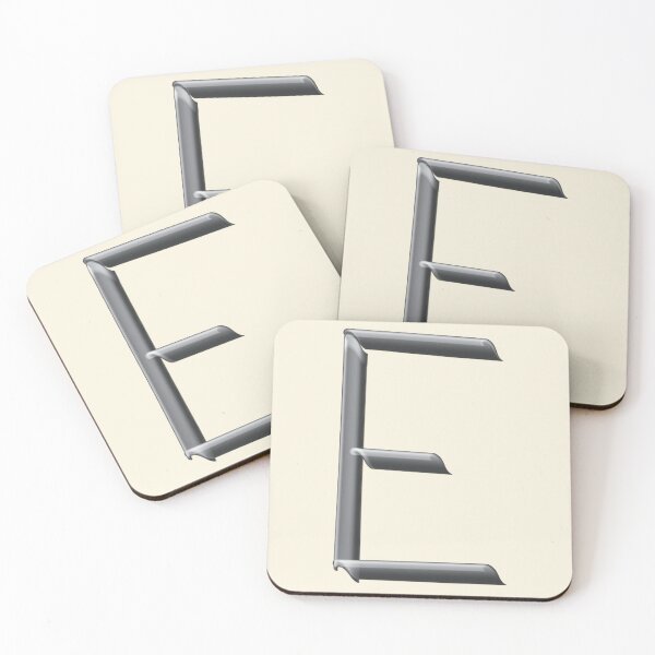 Item preview, 3D Metallic Letter E Typography Design designed and sold by Tem‑Tip of pen.