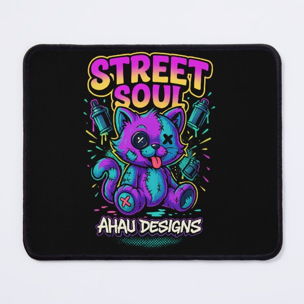 Item preview, Street Soul urban cat Ahau Designs designed and sold by Ahau Designs.