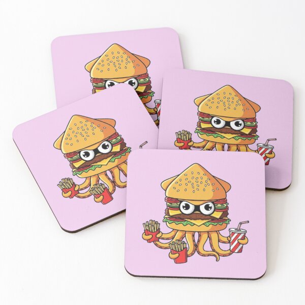 Item preview, SquidBurger – The Fast Food Squid designed and sold by Lin's Art Lab.
