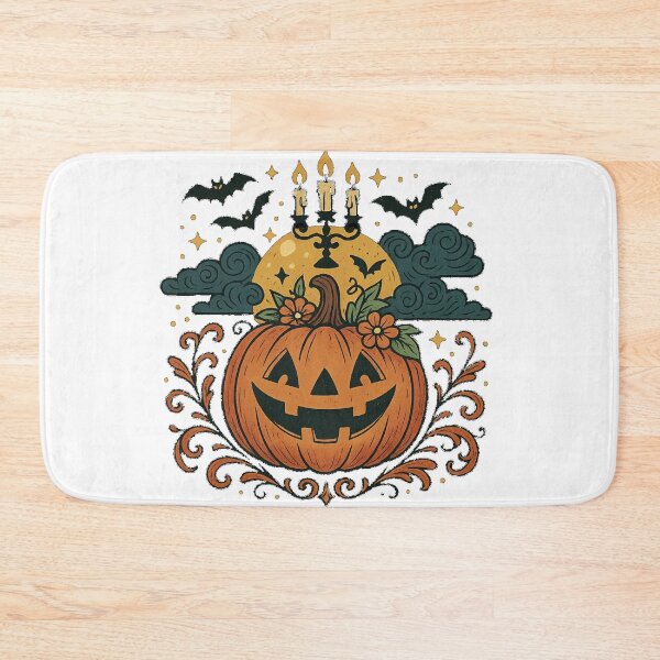 Item preview, “Halloween Pumpkin Glow – Spooky Jack-o’-Lantern Design” designed and sold by FaithAndJoyDesigns.