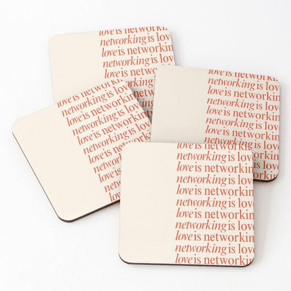 Item preview, Networking is Love designed and sold by BlendifyStudio.