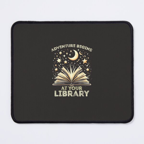 Item preview, Adventure Begins At Your Library 2024 designed and sold by priddywaasb.