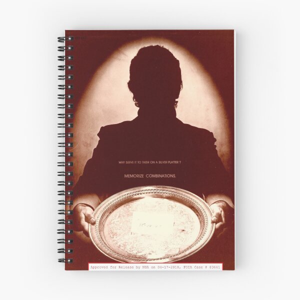 Item preview, NSA Poster - Silver Platter designed and sold by Privacy-Press.