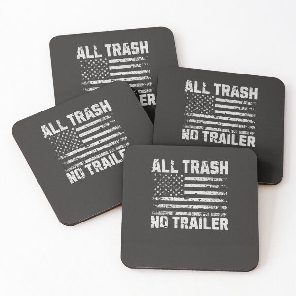 Item preview, All Trash No Trailer Usa Flag designed and sold by priddywaasb.