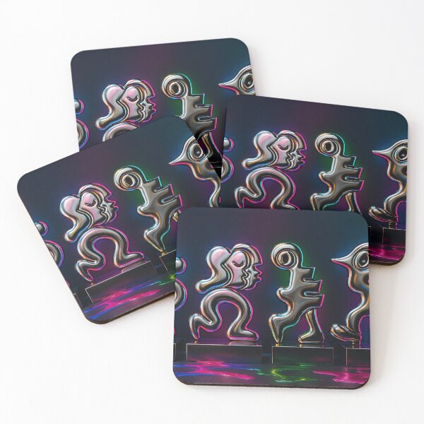 Item preview, Neon Totems – Liquid Icons designed and sold by ZicoGallery.