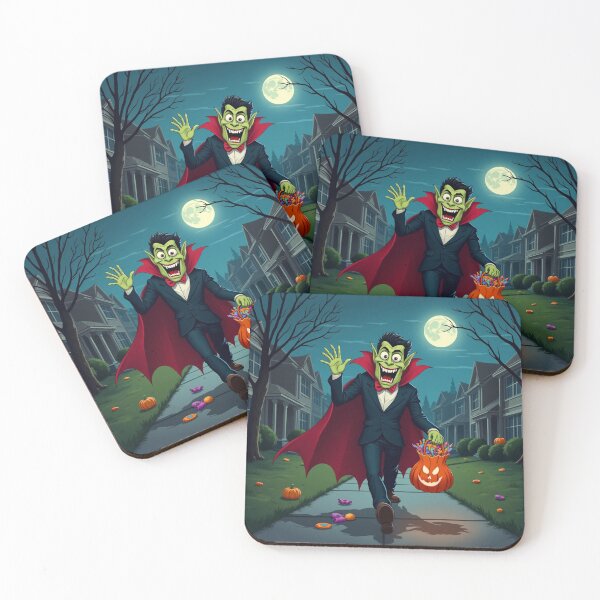 Item preview, Fanged Trickster Under the Vampire Moon designed and sold by infiniterealmsX.