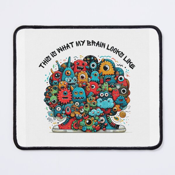 Item preview, Doodle Monster Collage designed and sold by Nacho Average Designs.
