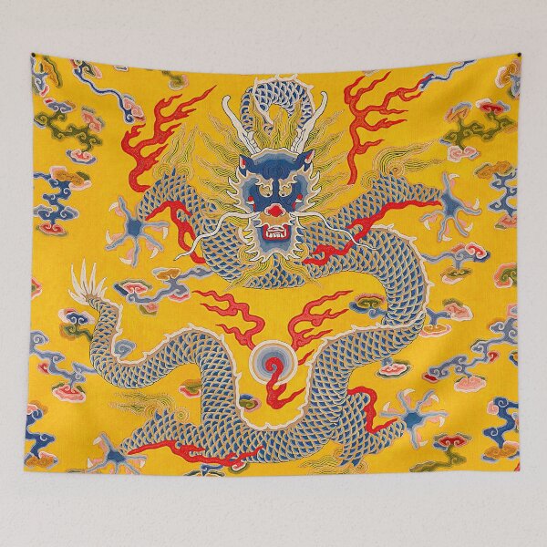 Item preview, Chinese Empress Twelve Symbol Dragon Robe Qing Dynasty - Imperial Court Costume designed and sold by Under-TheTable.