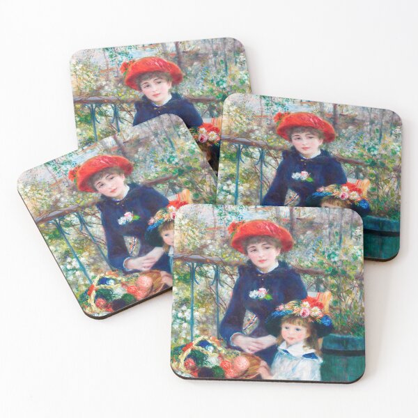 Item preview, Two Sisters On the Terrace 1881 Pierre-Auguste Renoir - Art Institute Chicago designed and sold by Under-TheTable.