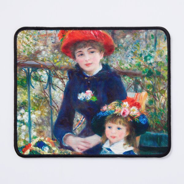Item preview, Two Sisters On the Terrace 1881 Pierre-Auguste Renoir - Art Institute Chicago designed and sold by Under-TheTable.