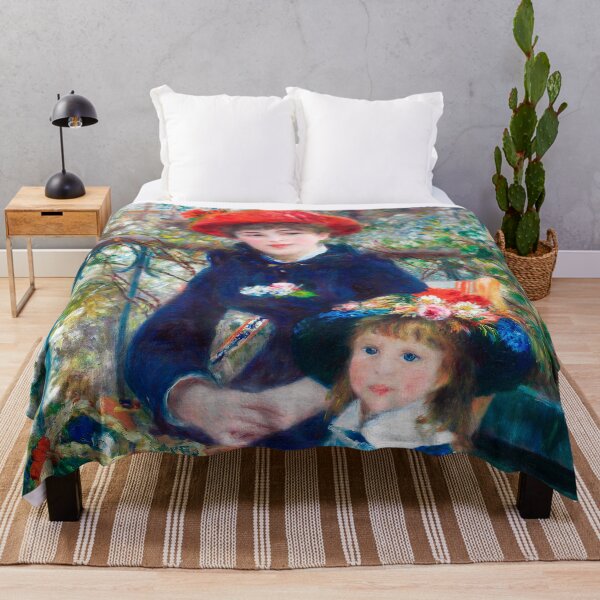 Item preview, Two Sisters On the Terrace 1881 Pierre-Auguste Renoir - Art Institute Chicago designed and sold by Under-TheTable.