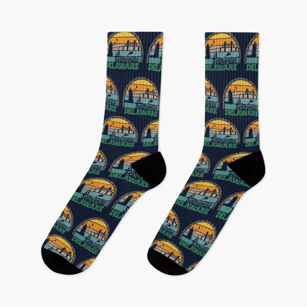 Item preview, Selbyville Delaware Retro Sunset Local Pride Logo  designed and sold by CRHPOD20.