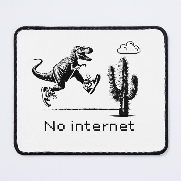 Item preview, No Internet Dinosour Game  designed and sold by Nacho Average Designs.