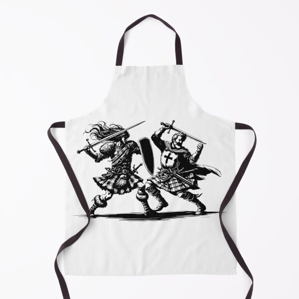 Item preview, Highlander Duel – Celtic Warrior vs Crusader Knight designed and sold by CelticSoulShop.