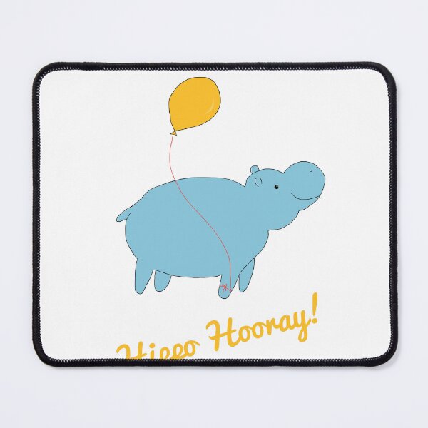 Item preview, Cute Party Hippo designed and sold by WhySanks.